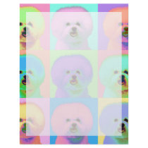 Op Art - Bichon Frise Letterhead Design