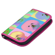 Op Art - Bichon Frise Organizer