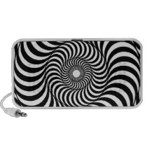 Op Art Doodle Speakers