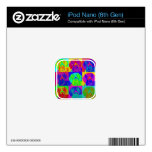 Op Art Doxie iPod Nano 6G Decals