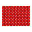 Op Art Vibrant Circles Red White Black Red Bkg posters