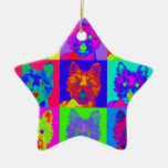 Op Art - West Highland Terrier Ornaments