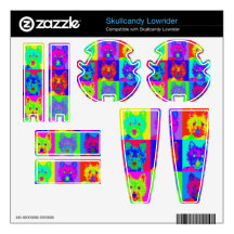 Op Art - West Highland Terrier Skullcandy Skin