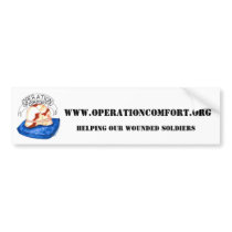 Op Comfort, www.operationcomfort.org, Helping o... bumper stickers