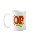 OP logo mug mugs