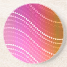 OP Wavy Beverage Coaster