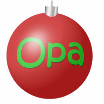 Opa Christmas Ornament photo sculptures by Nanas_Alley Opa Christmas Ornament photo sculptures