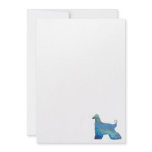 Opal Afghan Hound Invitations