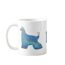 Opal Afghan Hound Mug