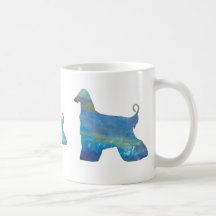 Opal Afghan Hound Mug