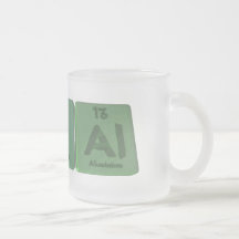 Opal as Oxygen Phosphorus Aluminium Coffee Mugs