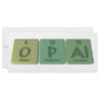 Opal as Oxygen Phosphorus Aluminium Full Color Rack Card