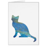 Opal Cat Card
