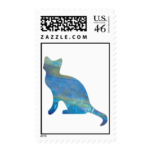 Opal Cat Stamps
