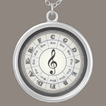 Opal Circle of Fifths necklaces