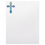 Opal &amp; Diamond Jewel Cross Letterhead