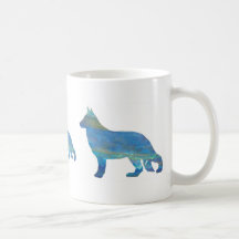 Opal German Shepherd Mug