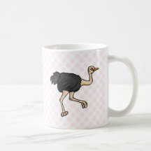 Opal Ostrich Coffee Mug