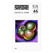 Opal Postage Stamp