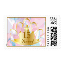 Opal Sweet Fifteen Tiara-Customize Postage
