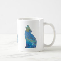 Opal Wolf Mug