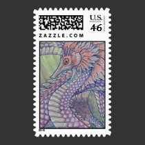 Opalescent sargassum dragon postage stamps stamps