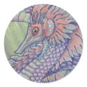 Opalescent sargassum dragon stickers sticker
