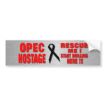 Opec Hostage Bumper Stickers