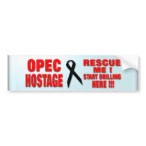 Opec Hostage Bumper Sticker