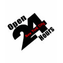 Open 24 Hours t-shirts