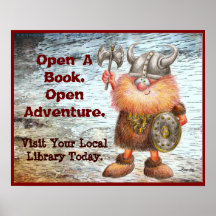 Open A Book. Open Adventure. Print
