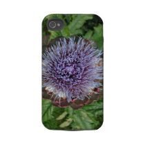 Open Artichoke Flower. Purple. Tough Iphone 4 Cover