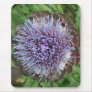 Open Artichoke Flower. Purple. Mousepads