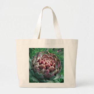 Open Artichoke Plant. Bags