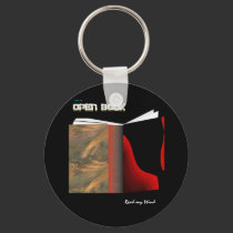 Open Book keychains