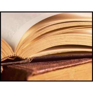 open book stamp