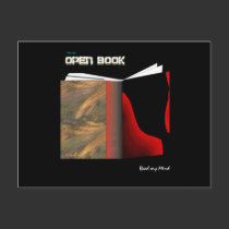 Open Book postcards