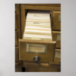 Open Card Catalog posters