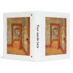 Open door painting impressionist interior Ancher binders