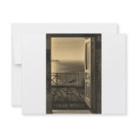 Open door-Retro Invitation