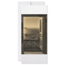 Open door-Retro Rack Card