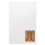 Open door sunny impressionist interior Anna Ancher Stationery Paper