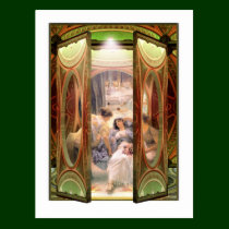 Open Door to The Baths postcards