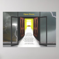 Open Doors (Lightning) by Joseph James Print