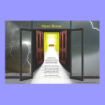 Open Doors (Lightning) by Joseph James posters