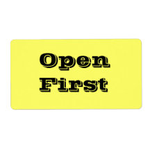 Open First Moving Labels in Yellow