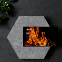 Open Flame Business Card business cards by jade426 Open Flame Business Card business cards