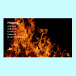 Open Flame Business Card business cards