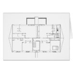 Open Floorplan Drawing: Card