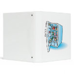 open fridge vinyl binder